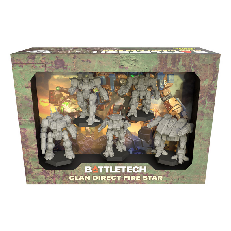 BattleTech: Miniature Force Pack - Clans Direct Fire Star