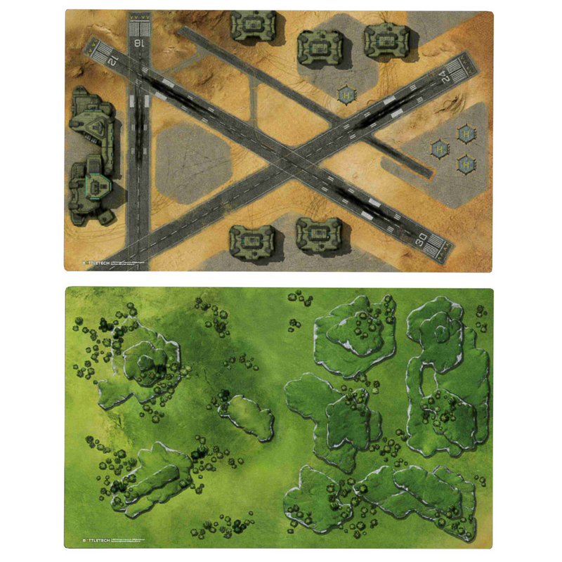 BattleTech: Battle Mat - Alpha Strike Hexless - Aerobase