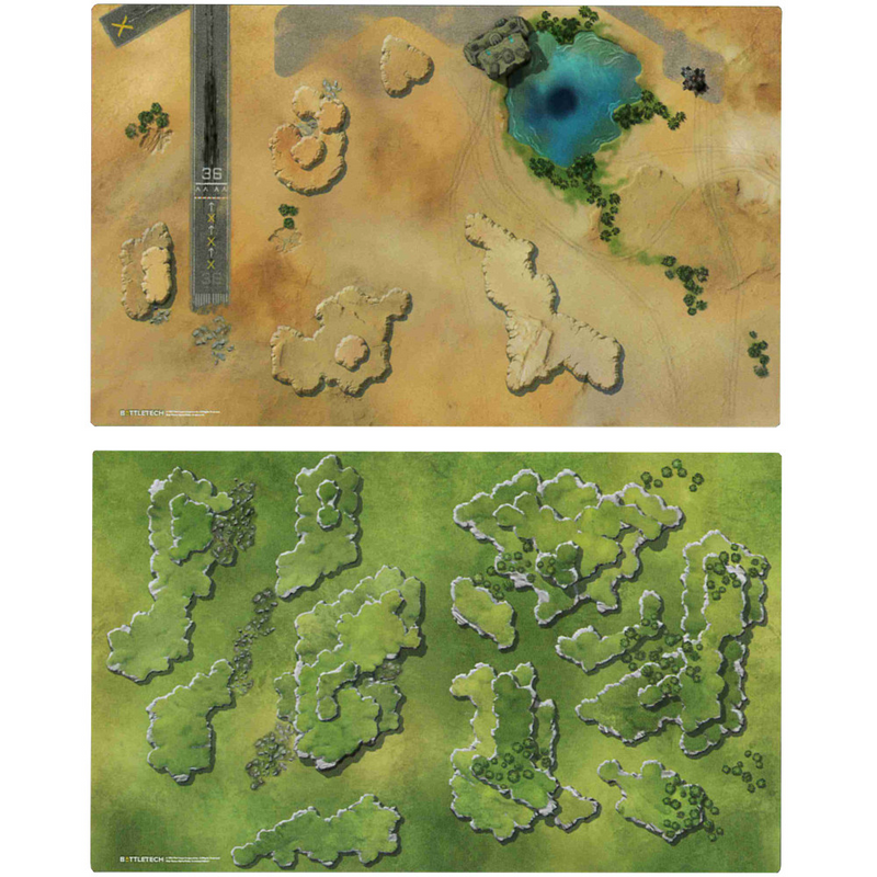 BattleTech: Battle Mat - Alpha Strike Hexless - Aerobase