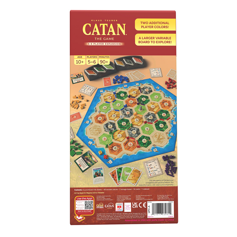 CATAN® - 5-6 Player (6E) [Expansion Game]