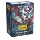 Dragon Shield Dual Matte Sleeve - Blue Silver 25th Anniversary Edition