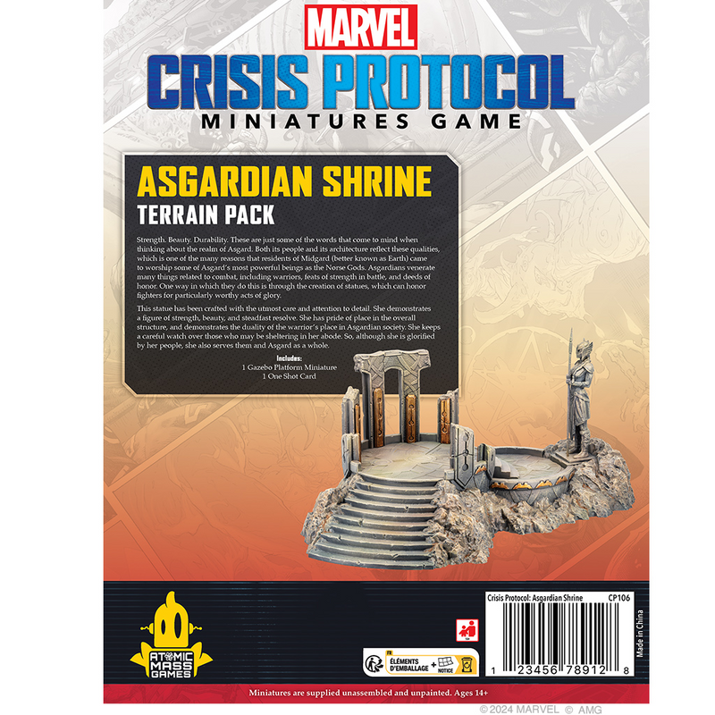 Marvel: Crisis Protocol - Asgardian Shrine Terrain Pack