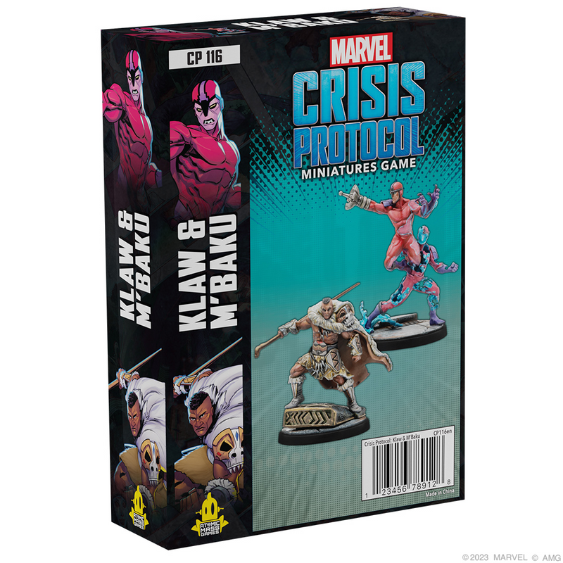 Marvel : Crisis Protocol - Klaw & M'Baku