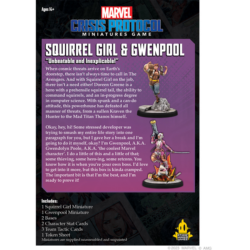 Marvel: Crisis Protocol - Squirrel Girl & Gwenpool