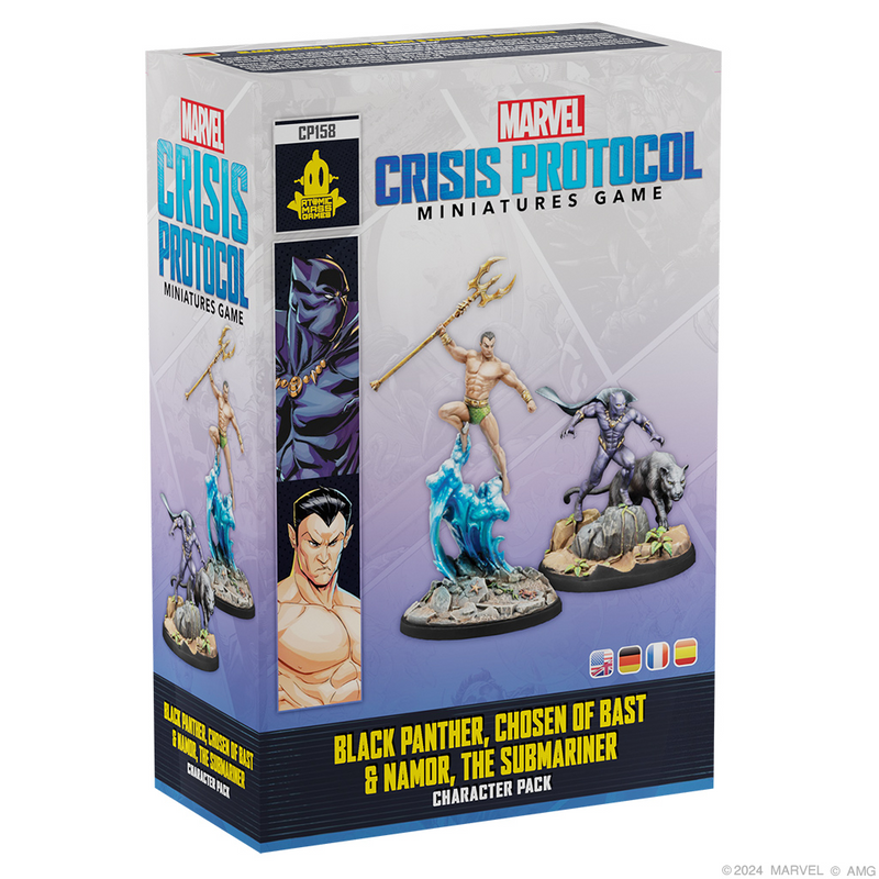 Marvel: Crisis Protocol - Black Panther, Chosen of Bast & Namor, The Sub-Mariner