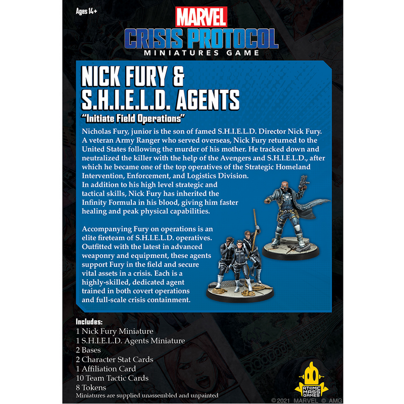 Marvel: Crisis Protocol - Nick Fury & S.H.I.E.L.D. Agents