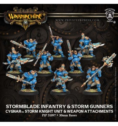 Warmachine | Cygnar Stormblade Infantry