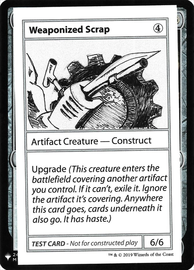 mtg test card Unicycle [Mystery Booster Playtest Cards] main image 1