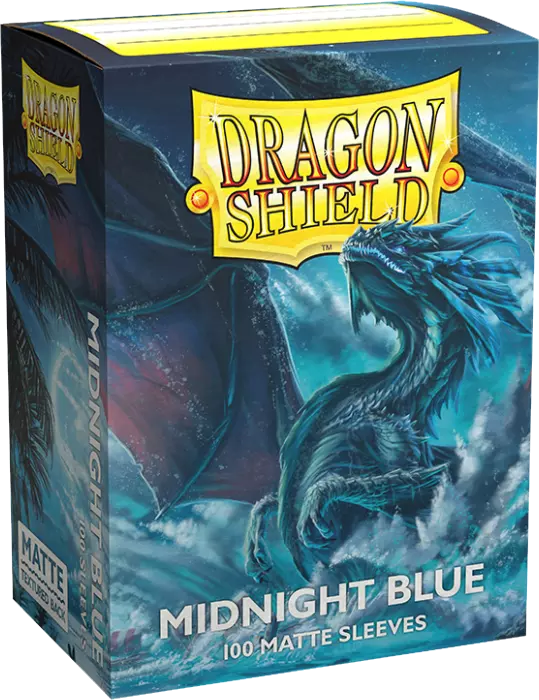 Dragon Shield Matte Sleeve - Midnight Blue 100ct