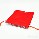Die Hard Dice Velvet Dice Bag - Medium Fire Red