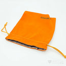 Die Hard Dice Velvet Dice Bag - Medium Orange