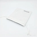 Die Hard Dice Velvet Dice Bag - Medium White