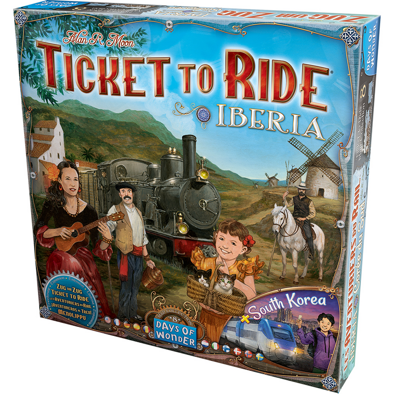 Ticket to Ride: Iberia & South Korea [Expansion]