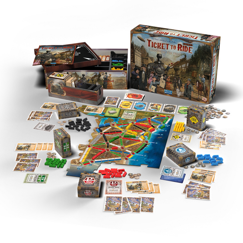 Ticket to Ride Legacy: Legends of the West [Base Game]