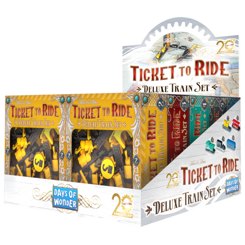 Ticket to Ride: 20th Anniversary - Deluxe Train Set