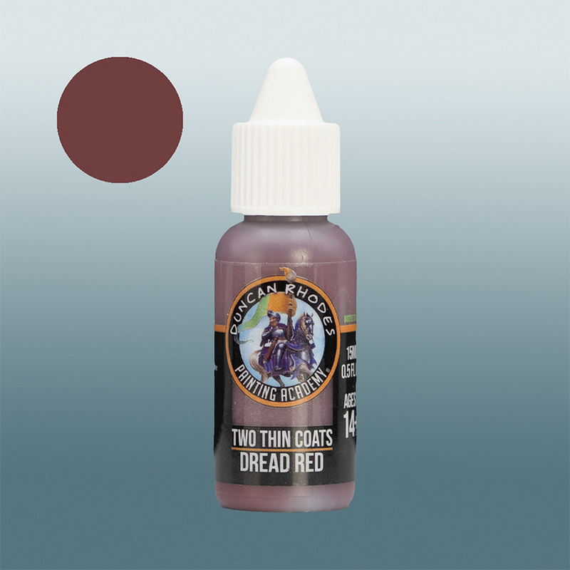 Two Thin Coats Paint: Dread Red [15ml]