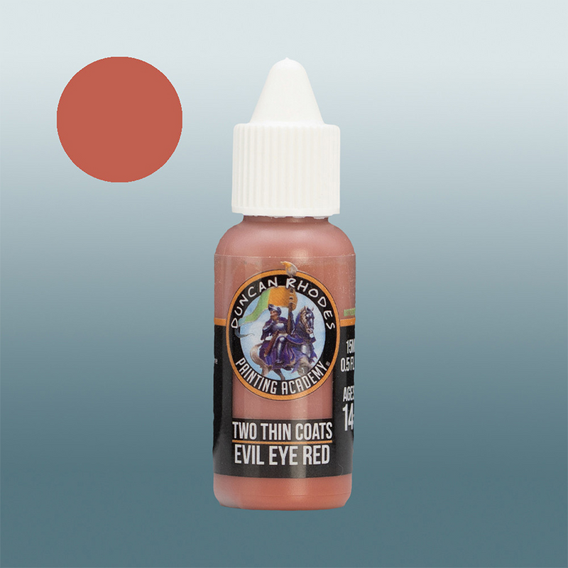 Two Thin Coats Paint: Evil Eye Red [15ml]