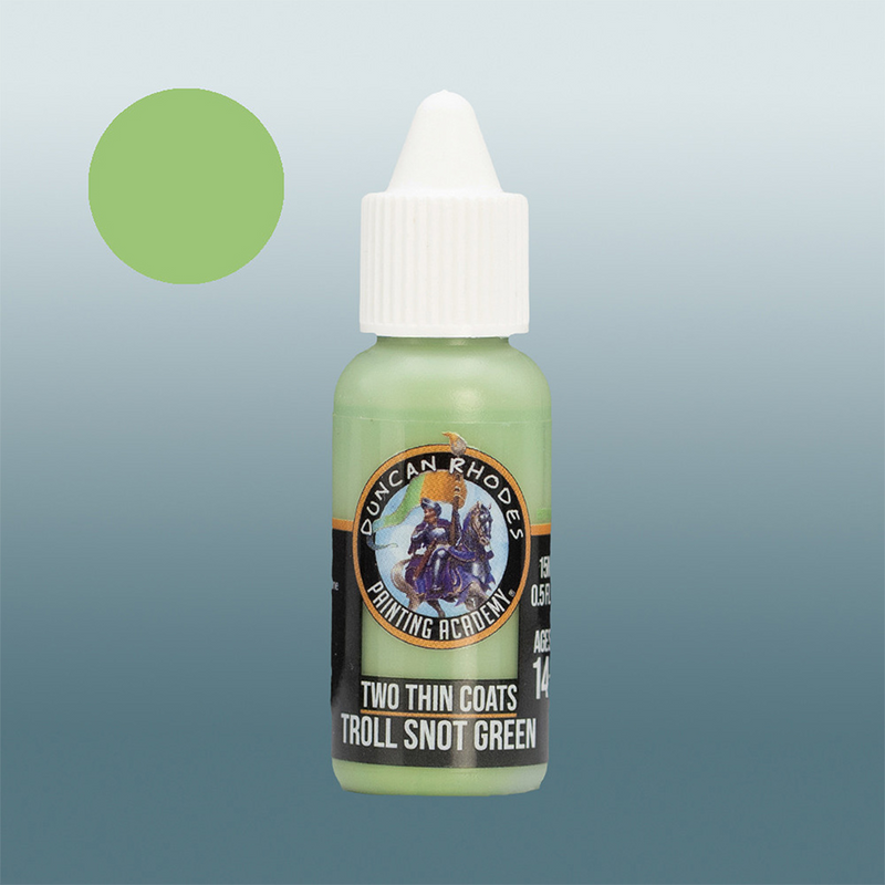 Two Thin Coats Paint: Troll Snot Green [15ml]
