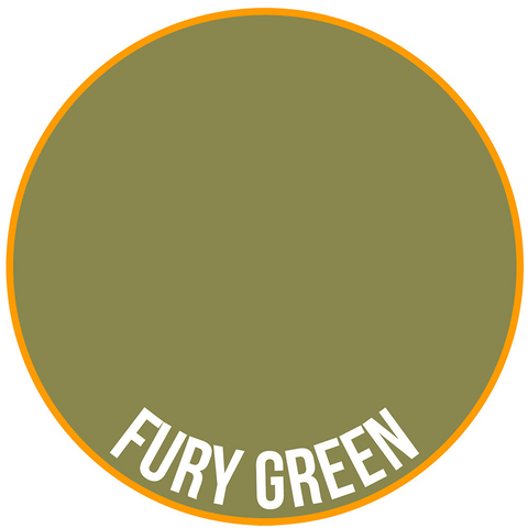 Two Thin Coats Paint: Fury Green [15ml]