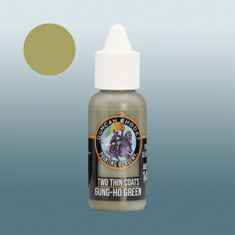 Two Thin Coats Paint: Gung-Ho Green [15ml]