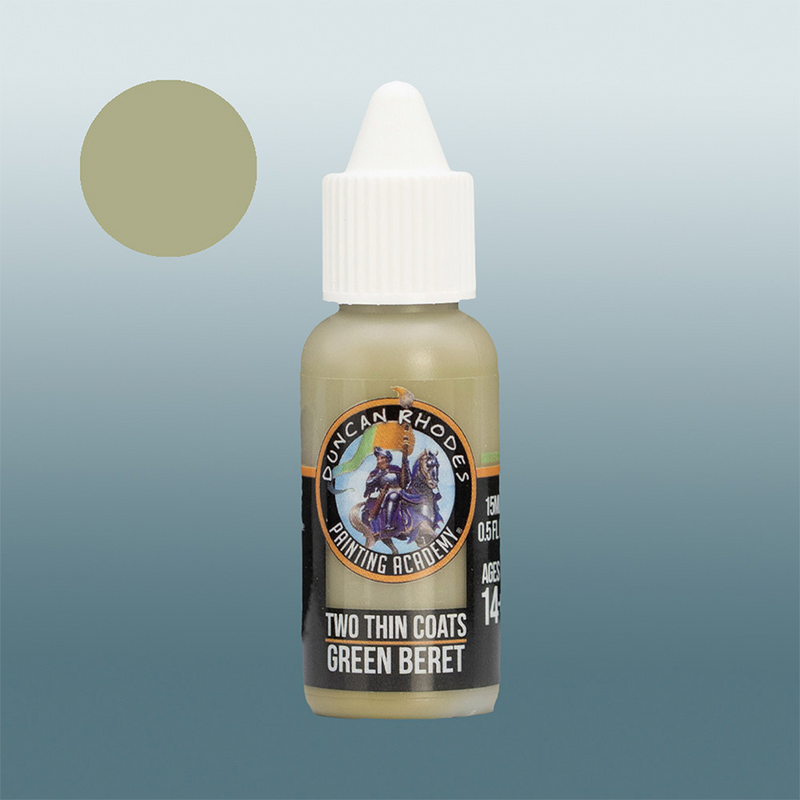Two Thin Coats Paint: Green Beret [15ml]