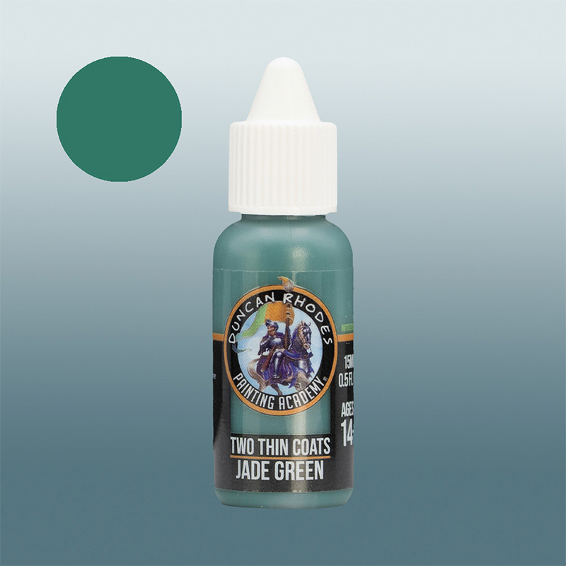 Two Thin Coats Paint: Jade Green [15ml]
