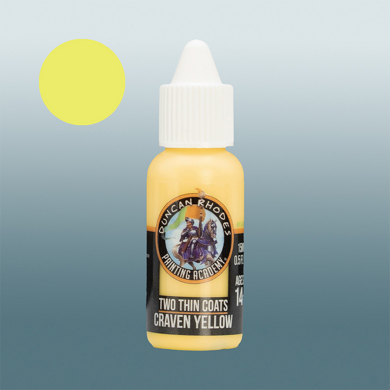 Two Thin Coats Paint: Craven Yellow [15ml]