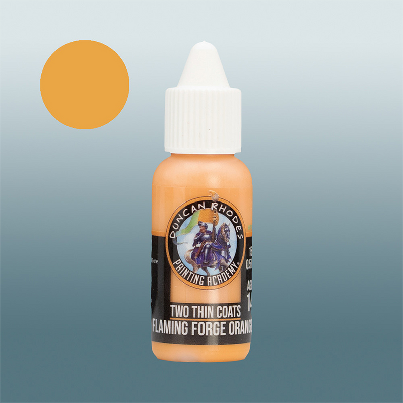 Two Thin Coats Paint: Flaming Forge Orange [15ml]