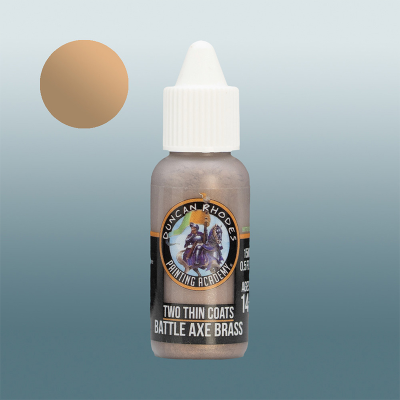 Two Thin Coats Paint: Battle Axe Brass [15ml]