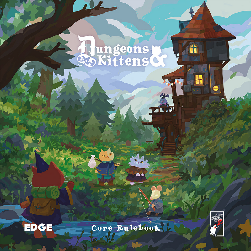 Dungeons and Kittens Core Rulebook [Hardcover]