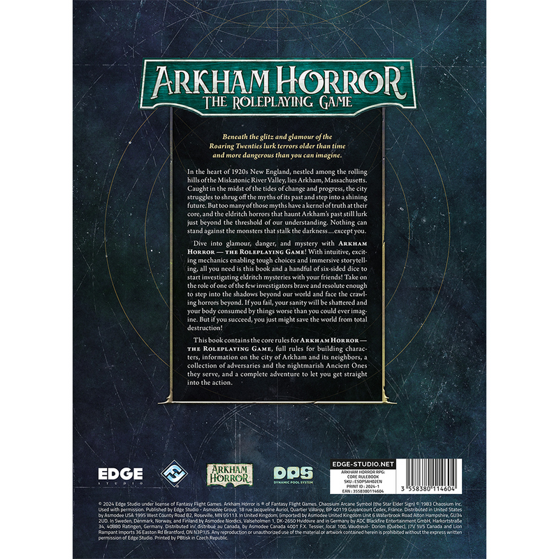 Arkham Horror RPG: Core Rulebook