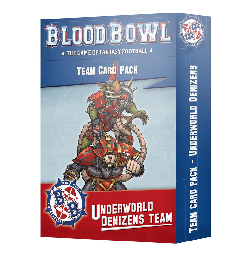 Blood Bowl: Underworld Denizens Team - Team Card Pack