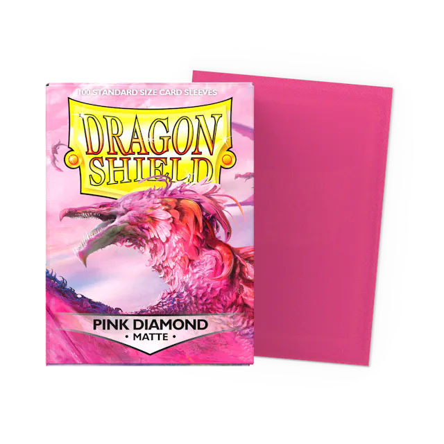 Dragon Shield Matte Sleeve - Pink Diamond