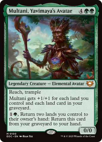 Multani, Yavimaya's Avatar [Edge of Eternities Commander]