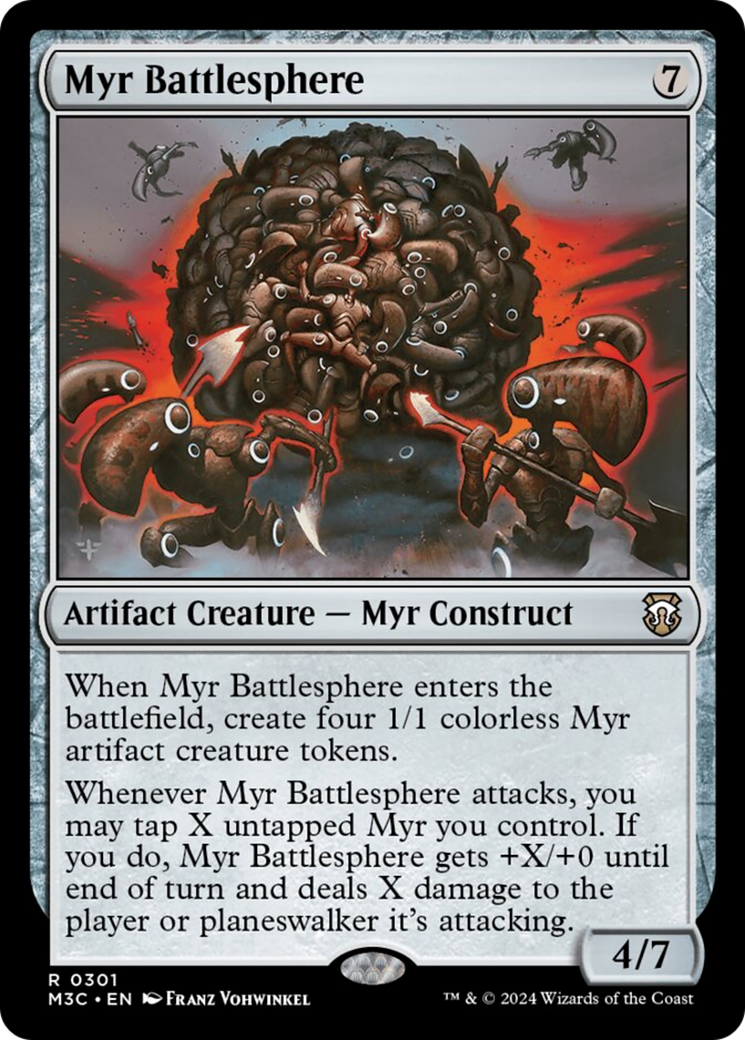 Myr Battlesphere [Modern Horizons 3 Commander]