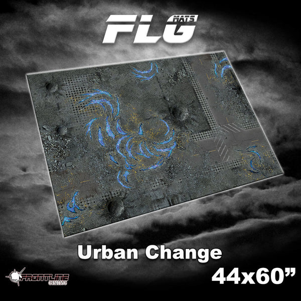 FLG Neoprene Wargaming Mats: Urban Change - 44" x 60"