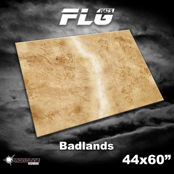 FLG Neoprene Wargaming Mats: Badlands 1 - 44" x 60"