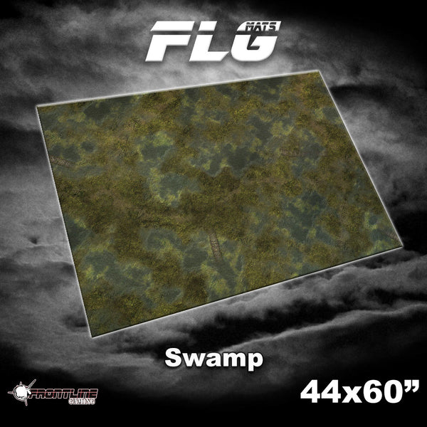 FLG Neoprene Wargaming Mats: Swamp 1 - 44" x 60"