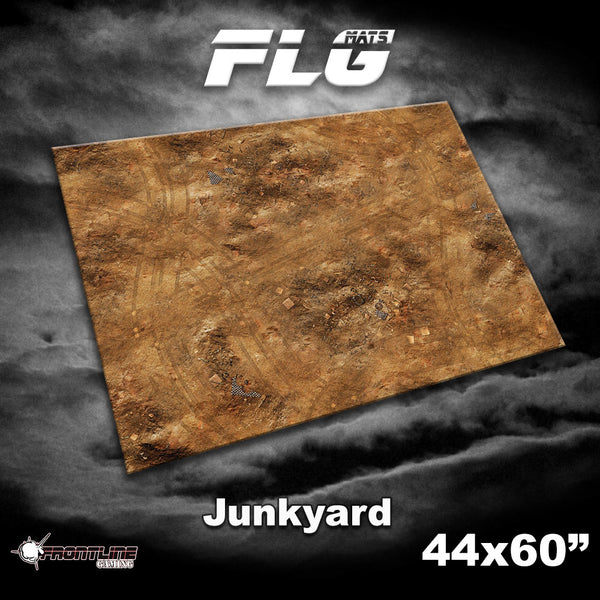 FLG Neoprene Wargaming Mats: Junkyard - 44" x 60"