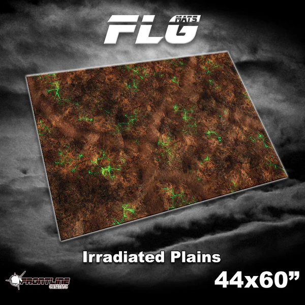 FLG Neoprene Wargaming Mats: Irradiated Plains - 44" x 60"
