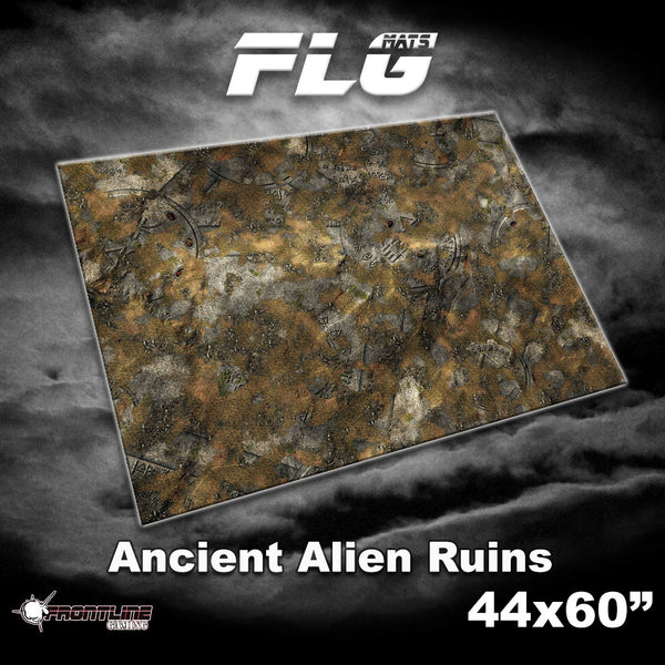 FLG Neoprene Wargaming Mats: Ancient Alien Ruins - 44" x 60"