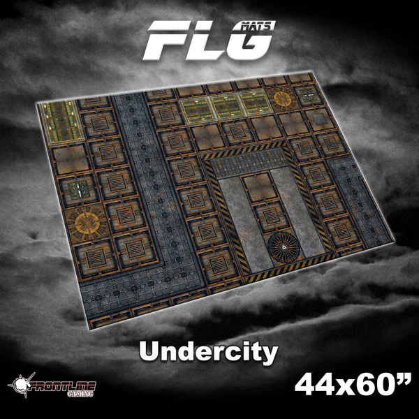 FLG Neoprene Wargaming Mats: Undercity - 44" x 60"