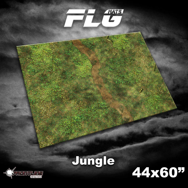 FLG Neoprene Wargaming Mats: Jungle - 44" x 60"