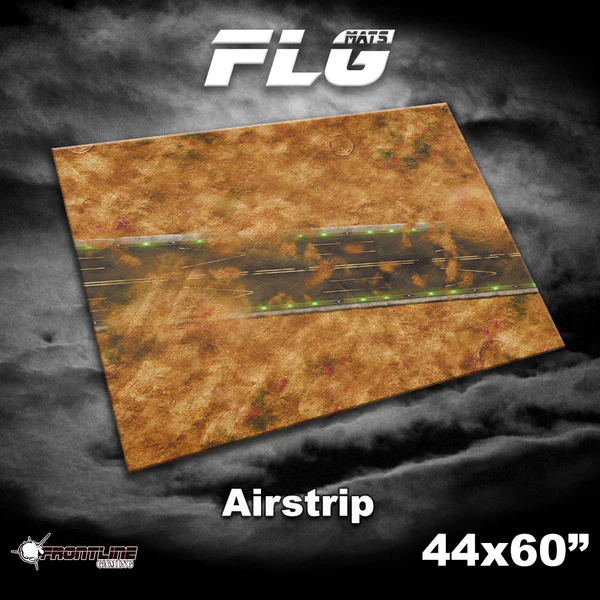 FLG Neoprene Wargaming Mats: Airstrip - 44" x 60"