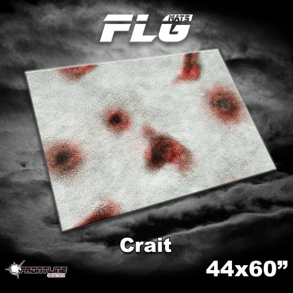 FLG Neoprene Wargaming Mats: Crait - 44" x 60"