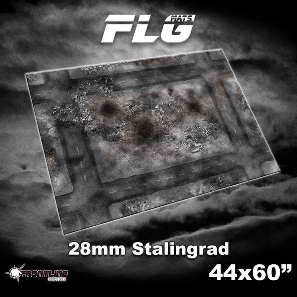 FLG Neoprene Wargaming Mats: Stalingrad (28mm Scale) - 44" x 60"