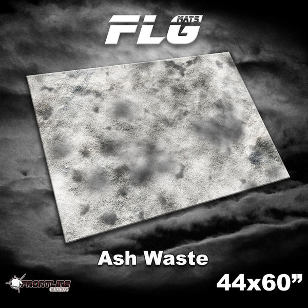 FLG Neoprene Wargaming Mats: Ash Wasteland - 44" x 60"