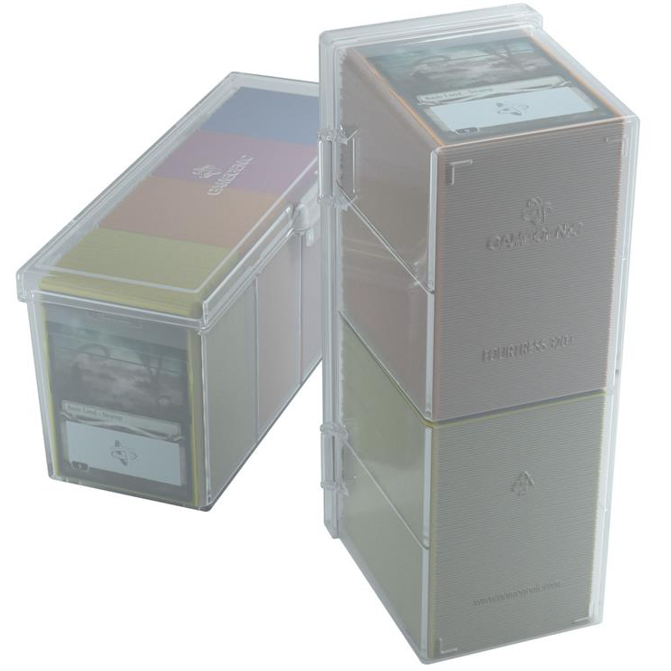 Gamegenic Fourtress 320+ Deck Box - Clear