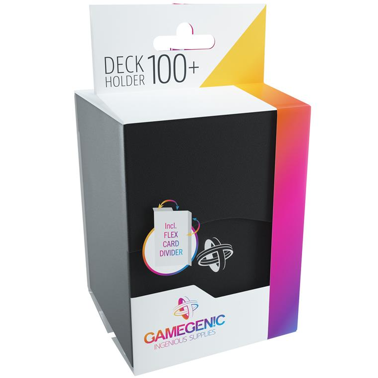 Gamegenic Deck Holder 100+ Deck Box - Black