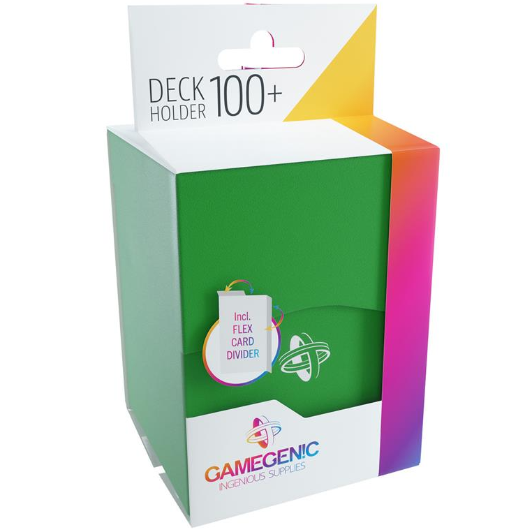 Gamegenic Deck Holder 100+ Deck Box - Green
